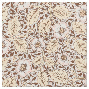 William Morris Vintage Floral Vine Pattern Fabric