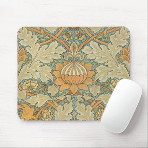William Morris - Vintage Foliage & Floral Pattern Mouse Pad