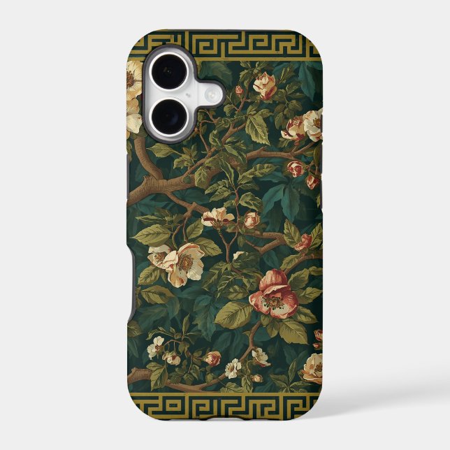 William Morris vintage Honeysuckle Floral pattern (Back)