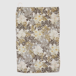 William Morris Vintage Hyacinth Floral Art Nouveau Golf Towel