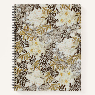 William Morris Vintage Hyacinth Floral Art Nouveau Notebook