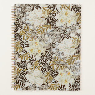William Morris Vintage Hyacinth Floral Art Nouveau Planner