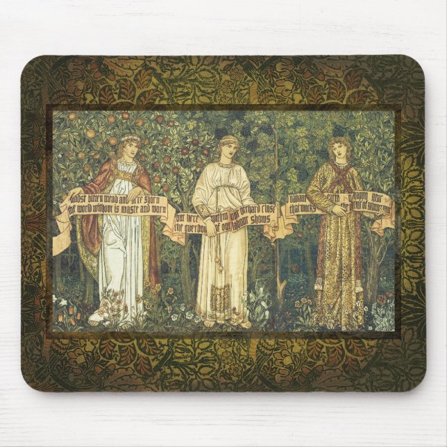 William Morris Vintage Mousepad (Front)