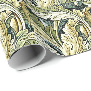 William Morris vintage pattern, Acanthus Wrapping Paper