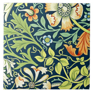 William Morris vintage pattern, Compton  Ceramic Tile
