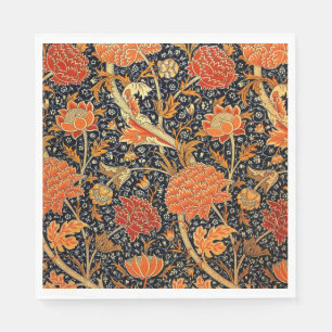 William Morris vintage pattern, Cray Napkin