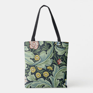 William Morris vintage pattern, Leicester Tote Bag