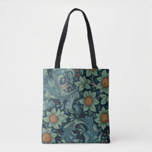 William Morris vintage pattern, Orchard Tote Bag