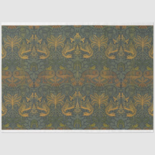 William Morris Vintage Peacock and Dragon  Tissue Paper