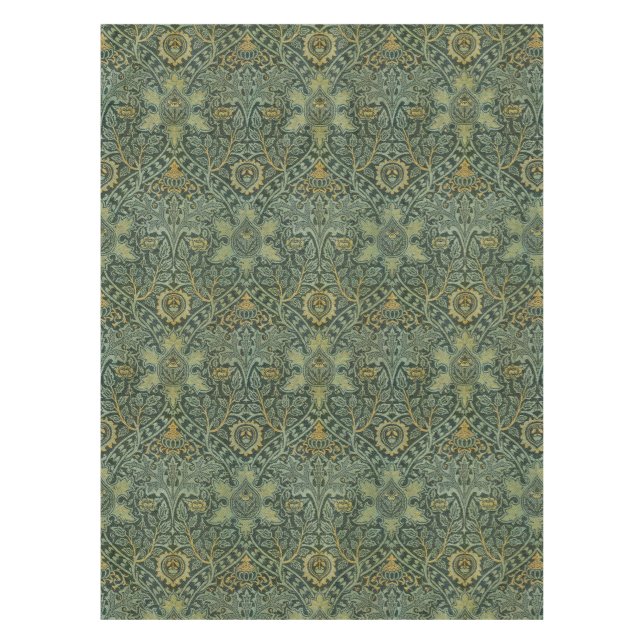 William Morris Vintage Persian Arts & Crafts Tablecloth (Front)