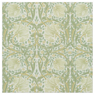 William Morris Vintage Pimpernel Floral Pattern Fabric