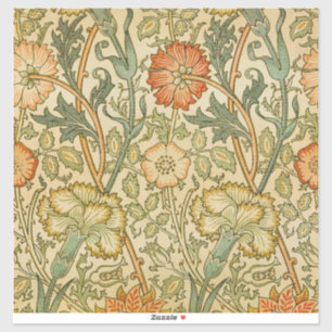 William Morris Vintage Pink and Rose Pattern