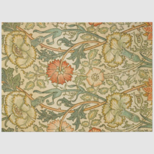 William Morris - Vintage Pink and Rose Tissue Paper