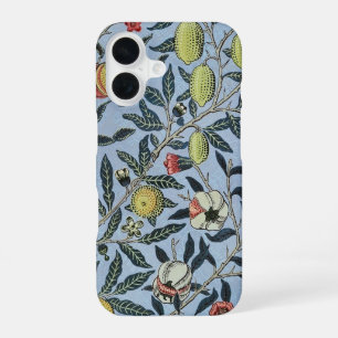 William Morris Vintage Pomegranate Fruit Pattern iPhone 16 Case