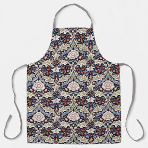 William Morris Vintage Severn Blue Floral Flowers  Apron