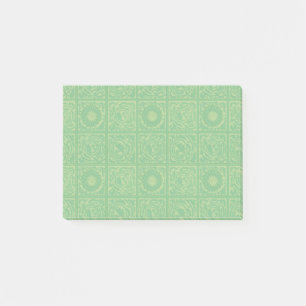 William Morris Vintage Square Blue Floral Pattern Post-it Notes