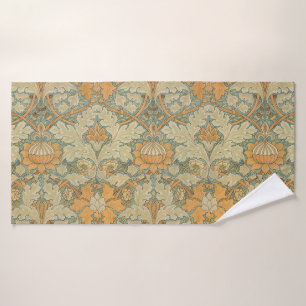 William Morris Vintage St James Acanthus Pattern Bath Towel Set