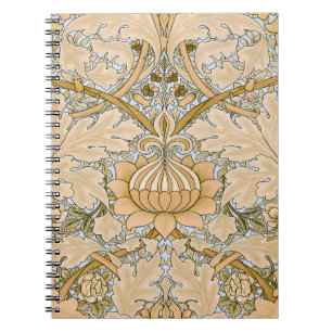 William Morris Vintage St James Acanthus Wallpaper Notebook