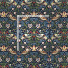 William Morris Vintage Strawberry Thief Pattern