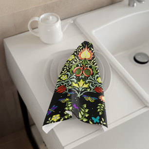 William Morris Vintage Wallpaper Tea Towel