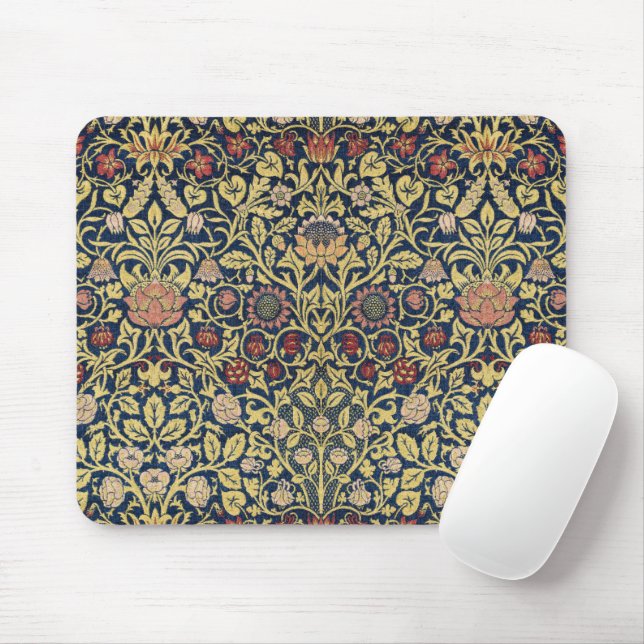 William Morris Violet and Columbine Art Mouse Pad (With Mouse)