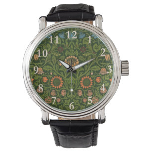 William Morris Violet and Columbine Art Rug Watch