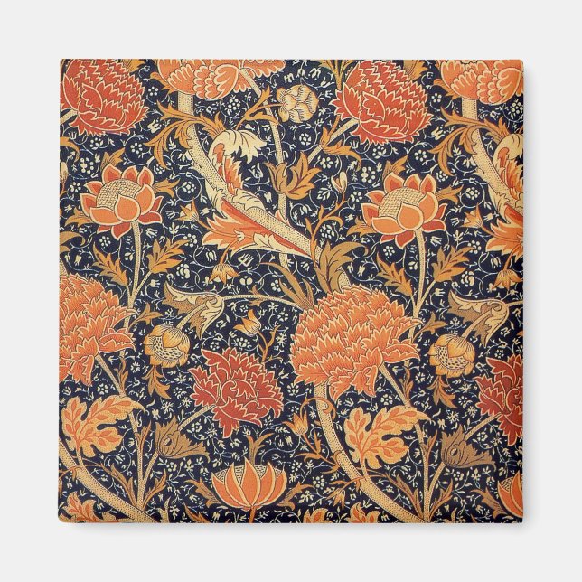 William Morris Wallpaper Cray Design Magnet (Front)