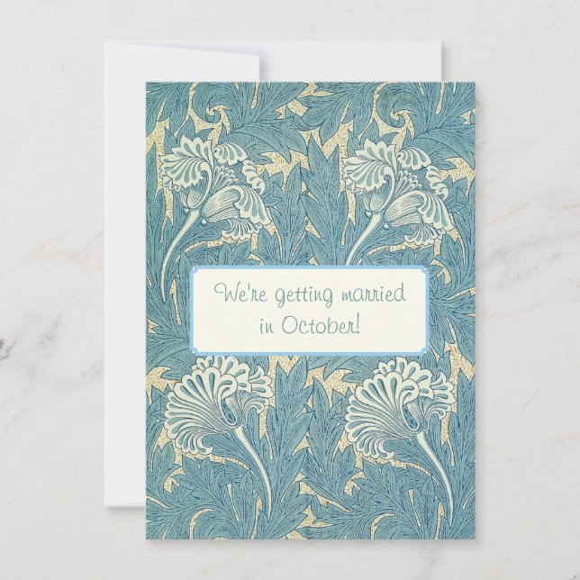 William Morris Wallpaper Designs Invitation (Front)