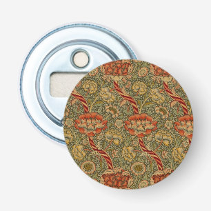 William Morris Wandle English Floral Damask Design Bottle Opener