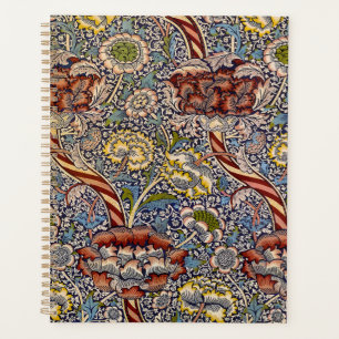 William Morris Wandle English Floral Damask Design Planner