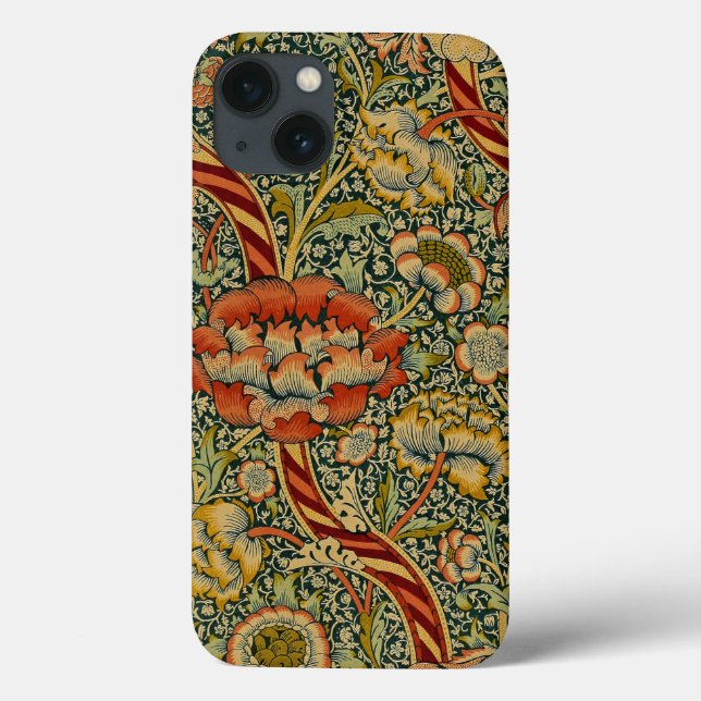 William Morris Wandle Flowers Case-Mate iPhone Case (Back)