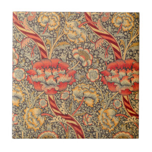 William Morris Wandle for Chintz Design Ceramic Tile