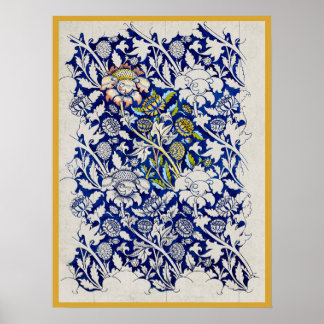 William Morris Watercolour Poster