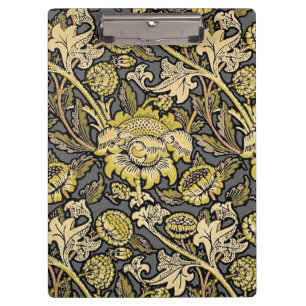 William Morris Wey Floral Arts Crafts Wallpaper Clipboard