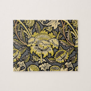 William Morris Wey Floral Wallpaper Jigsaw Puzzle