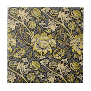 William Morris Wey Floral Wallpaper Tile