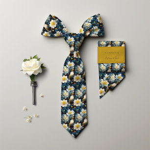 William Morris Wild Marguerite Floral Tie