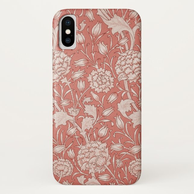 William Morris Wild Tulip Classic Victorian Design Case-Mate iPhone Case (Back)