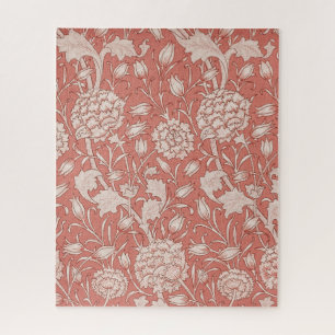 William Morris Wild Tulip Classic Victorian Design Jigsaw Puzzle