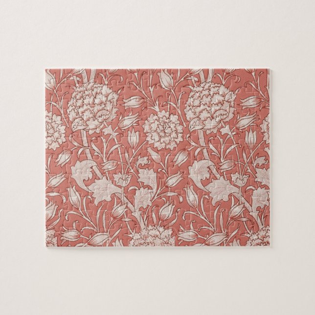 William Morris Wild Tulip Classic Victorian Design Jigsaw Puzzle (Horizontal)