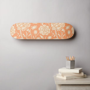 William Morris Wild Tulip famous pattern Skateboard