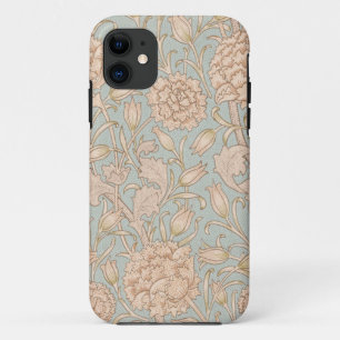 William Morris Wild Tulip Flower Floral Design iPhone 11 Case