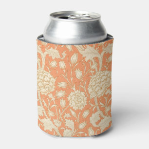 William Morris Wild Tulip Vintage Floral Pattern Can Cooler