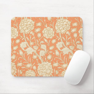 William Morris Wild Tulip Vintage Floral Pattern Mouse Pad