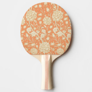 William Morris Wild Tulip Vintage Floral Pattern Ping Pong Paddle