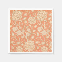 William Morris - Wild Tulips - Floral Peach