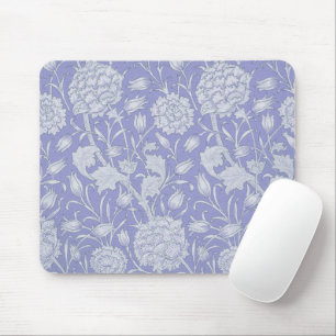 William Morris, Wild Tulips Purple Floral Pattern Mouse Pad