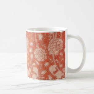 William Morris Wild Tulips Vintage Floral Coffee Mug