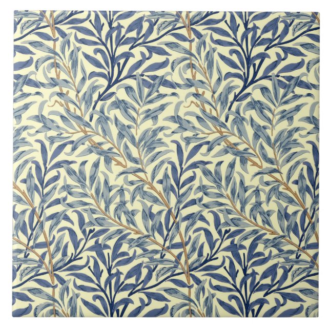 William Morris "Willow Bough" 4 Ceramic Tile (Front)