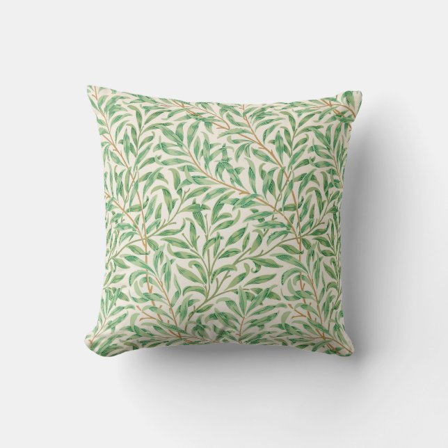 William Morris. Willow Bough. Cushion (Front)